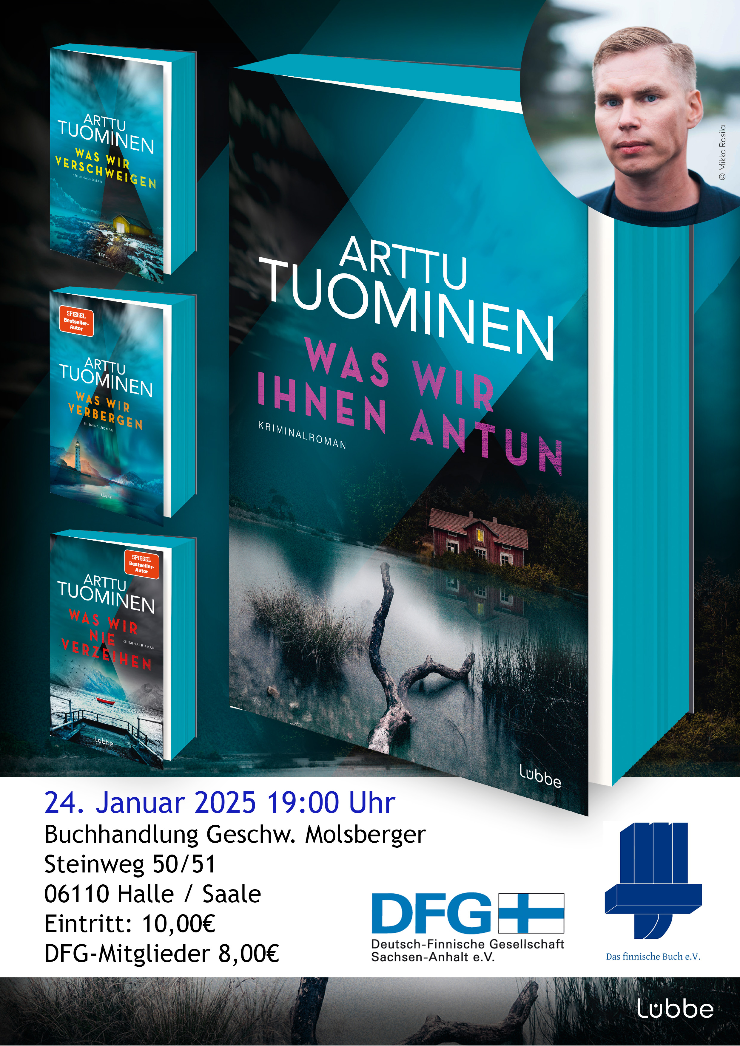 Lesung Arttu Tuominen